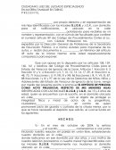 DEPOSITO JUDICIAL DE MENOR