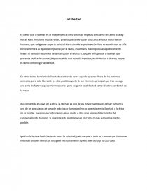 LA LIBERTAD. Página 1