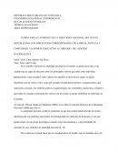LA IDENTIDAD NACIONAL DEL NUEVO REPUBLICANO CON IMPLICACIÓN CORRESPONSABLE DE FAMILIA, ESCUELA Y COMUNIDAD. UN APORTE EDUCATIVO AL ARRAIGO DEL SENTIDO NACIONALISTA