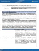 Presentación problema ético a nivel organizacional o empresarial