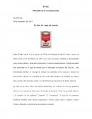 Análsis obra de arte La lata de sopa de tomate