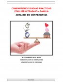 COMPARTIENDO BUENAS PRACTICAS EQUILIBRIO FAMILIA