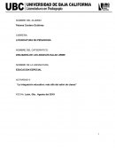 ACTIVIDAD 3: “La integración educativa: más allá del salón de clases”