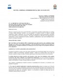 Criterios de operación