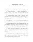 Independencia y Revolución