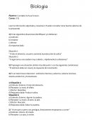 Biología Curso: 3