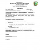 PLAN DE APOYO AREA: Ciencias Sociales