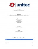 Proyecto: Propuesta para mejorar operaciones en Café “Nutte´s Coffee”