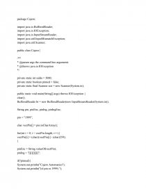 Cajero automatico hecho en java. Página 1