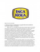 INKA KOLA PREGUNTAS DE ANÁLISIS