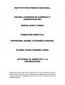 El directivo y la organizacion