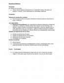 Secuencia Didáctica: Propósito: En relación con los niños