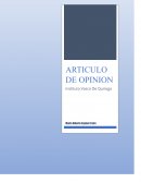 ARTICULO DE OPINION Instituto Vasco de Quiroga