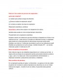 Respiración anaeróbica y aeróbica