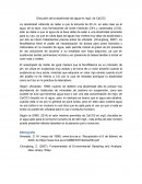 Discusión de la alcalinidad del agua en mg/L de CaCO3