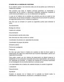 ETAPAS DE LA CADENA DE LA CUSTODIA