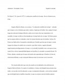 Opinión sobre el ensayo ''La educación científica de la mujer'' de Eugenio María De Hostos