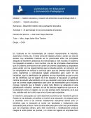 Desarrollo histórico de la planeación educativa. Actividad 1.- El aprendizaje en las comunidades de práctica