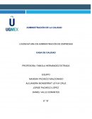 CASA DE LA CALIDAD QFD