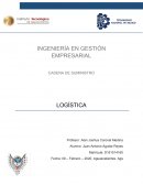 CADENA DE SUMINISTRO LOGÍSTICA