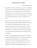 Resumen de la historia de México