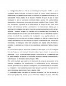 La investigación cualitativa