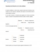 Importancia del derecho en la vida cotidiana