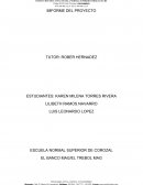 INFORME DEL PROYECTO