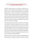 EL CONTROL DE LOS COSTOS DE PRODUCCION DETERMINAN LA COMPETITIVIDAD DE TODO PROCESO