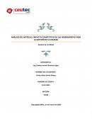 ANÁLISIS DEL ARTÍCULO: IMPACTO COMPETITIVO DE LAS HERRAMIENTAS PARA LA GESTIÓN DE LA CALIDAD