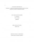 EVIDENCIA 7: AGENDA DE TRABAJO SOLUCIÓN DE CONFLICTOS PARA EQUIPOS DE TRABAJO INTERDISCIPLINARIOS