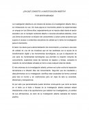 ¿En qué consiste la investigación abierta?