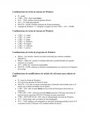 Combinaciones de Teclas