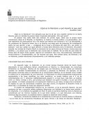 Programa de Educación Continua para el Magisterio ¿Qué es la literatura y qué importa lo que sea?