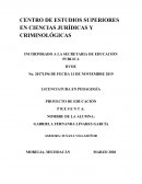 Los proyectos de educación