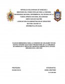 PLAN DE EMERGENCIA PARA LA ATENCION DE CUALQUIER TIPO DE EVENTO ADVERSO QUE PUEDA PRESENTARSE EN LA COMUNIDAD DE ARENALES EL DESVIO DEL MUNICIPIO ZAMORA EN EL ESTADO MIRANDA EN EL AÑO 2020