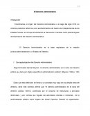 EL DERECHO ADMINISTRATIVO
