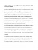 La motivación de los recursos humanos