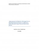 Implementacion De Metodos y Estrategias Para La Seguridad Urbana En El Sector La Capilla De La Galera Municipio Gaspar Marcano Estado Nueva Esparta
