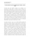 Proceso de democratización en Colombia