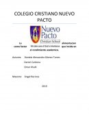 La alimentacion como factor que incide en el rendimiento academico