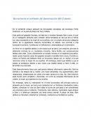 Burocracia el método de dominación del Estado