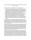 ¿Qué puede llevar a seres humanos a cometer los crímenes que hizo Enron?