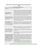 FORMATO PARA LA PRESENTACIÓN DE MI PROPUESTA DE INVESTIGACIÓN FINAL