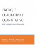 CARACTERISTICAS DEL ENFOQUE CUANTITAVO