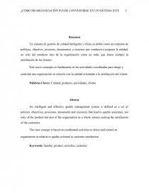 ¿Cómo mi organización puede convertirse en un sistema inteligente?. Página 2