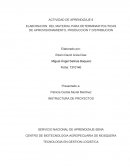 ELABORACION DEL MATERIAL PARA DETERMINAR POLITICAS DE APROVISIONAMIENTO, PRODUCCION Y DISTRIBUCION