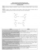 Práctica 5. Laboratorio de Química Orgánica 3
