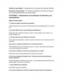 Unidad de Aprendizaje 1: Interpretación de los orígenes del quehacer filosófico