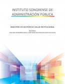 ANÁLISIS EPIDEMIOLÓGICO Y MÉTODOS DE INVESTIGACIÓN EN SALUD